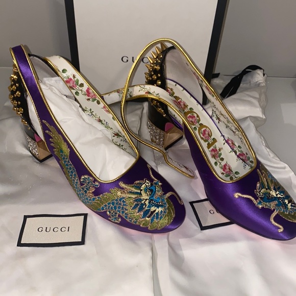 GUCCI Dragon Heels - Picture 3 of 11